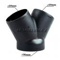 Y Branch Pipe 90*60*60