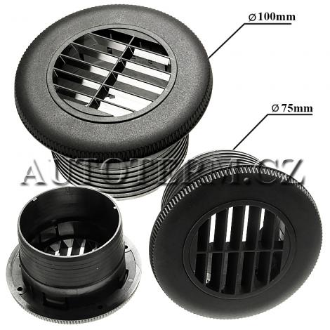 Bocchetta direzionabile 75mm