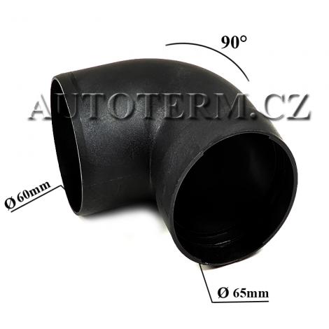 Ducting elbow 75mm