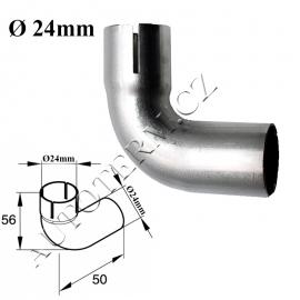 L-Shaped exhaust pipe adapter