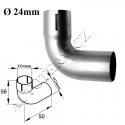 L-Shaped exhaust pipe adapter