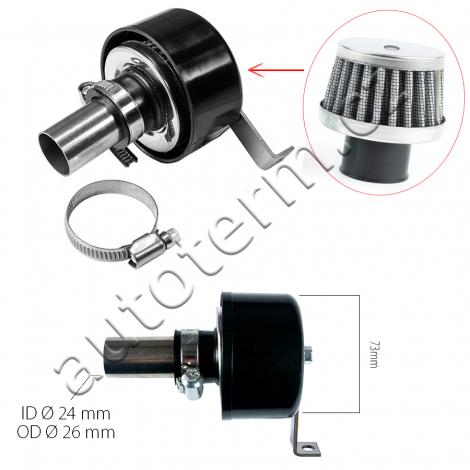 Filter with mounting kit