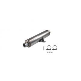 Stainless steel exhaust 38mm